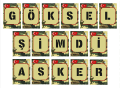 Asker Uğurlama Banner