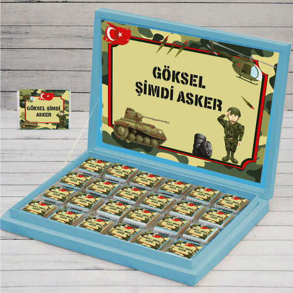 Asker Uğurlama Çikolata