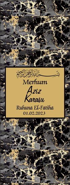 Merhum Vefat Mevlidi Kitap Ayracı 6 Adet