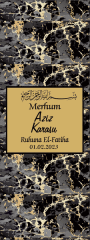 Merhum Vefat Mevlidi Kitap Ayracı 6 Adet