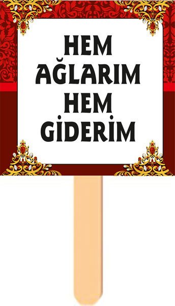 Kına Gecesi El Pankartı 1