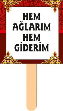 Kına Gecesi El Pankartı 1