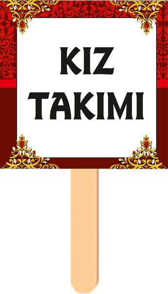 Kına Gecesi El Pankartı 2