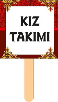 Kına Gecesi El Pankartı 2