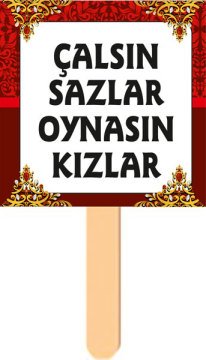 Kına Gecesi El Pankartı 4