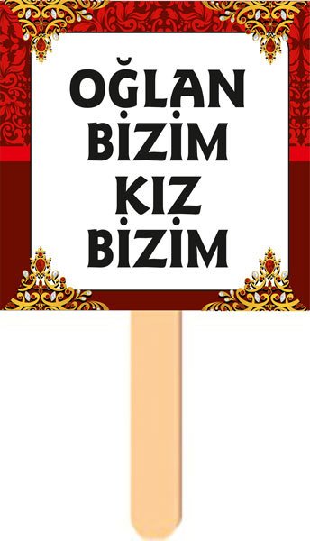 Kına Gecesi El Pankartı 5