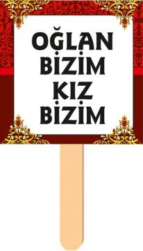 Kına Gecesi El Pankartı 5