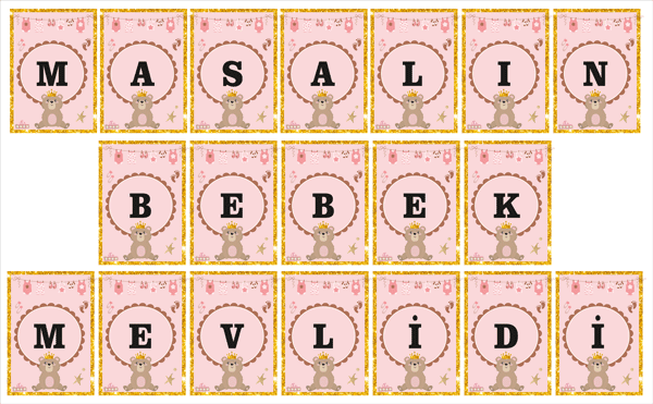 Ayıcık 2 Bebek Mevlidi Banner