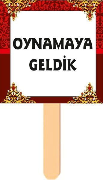 Kına Gecesi El Pankartı 10