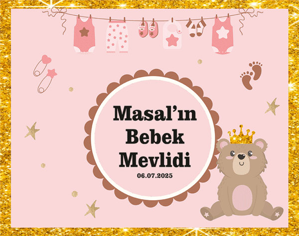 Ayıcık 2 Bebek Mevlidi  Afiş