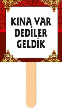 Kına Gecesi El Pankartı 15