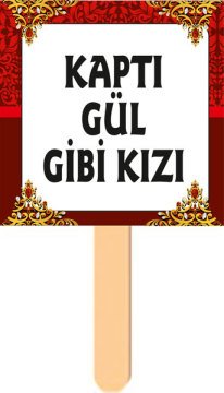 Kına Gecesi El Pankartı 17