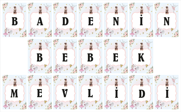 Balerin Bebek Mevlidi Banner