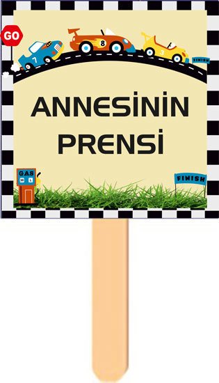 Ralli Yarışı Temalı Konuşma Balonu 5