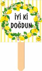 Limon Temalı Konuşma Balonu 8