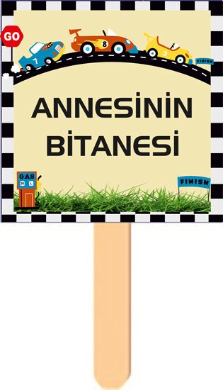 Ralli Yarışı Temalı Konuşma Balonu 9