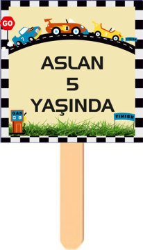Ralli Yarışı Temalı Konuşma Balonu 12