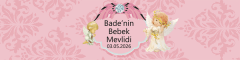 Melek Bebek Mevlidi Peçete Sargısı 6 Adet