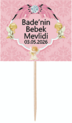 Melek Bebek Mevlidi Küçük Kürdan Süs