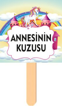 Unicorn Temalı Konuşma Balonu 2