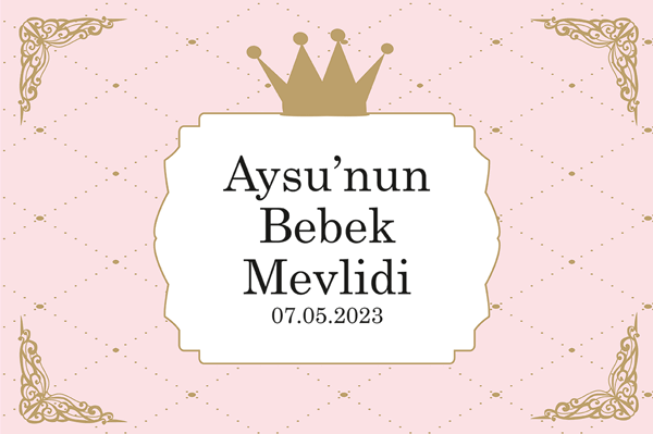 Prenses Bebek Mevlidi Afiş