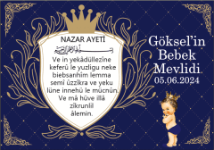 Prens Bebek Mevlidi Magnet 6 Adet