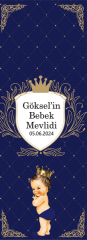 Prens Bebek Mevlidi Kitap Ayracı 6 Adet