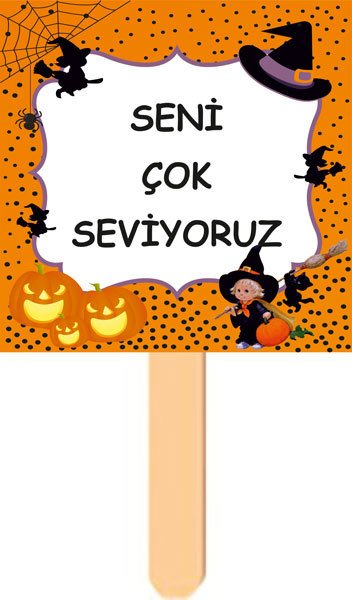 Minik Cadı Konuşma Balonu 7