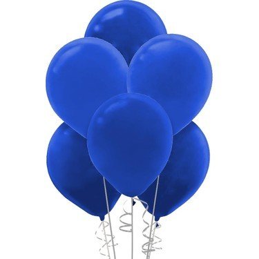 Lacivert Balon 10 Adet