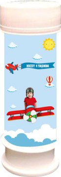Pilot Temalı Kişiye Özel Köpük 6 Adet