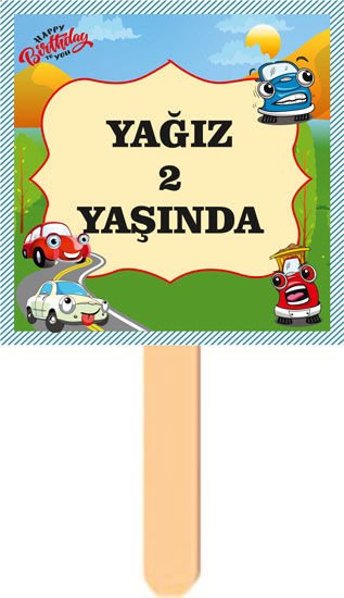 Vos Vos Temalı Kişiye Özel Konuşma Balonu 1