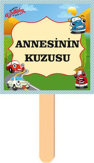 Vos Vos Temalı Kişiye Özel Konuşma Balonu 3
