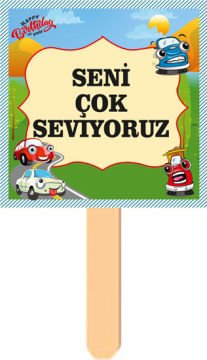 Vos Vos Temalı Kişiye Özel Konuşma Balonu 10