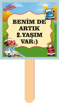 Vos Vos Temalı Kişiye Özel Konuşma Balonu 14