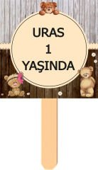 Ayıcık 2 Temalı Kişiye Özel Konuşma Balonu 1