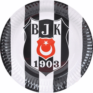 Beşiktaş Temalı Tabak 8 Adet