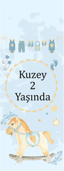 Atlı Karınca Doğum Günü Kitap Ayracı 6 Adet