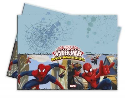 Spiderman Temalı Masa Örtüsü