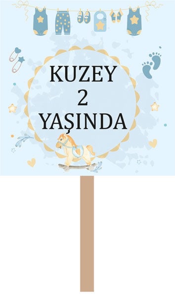 Atlı Karınca Doğumgünü El Pankartı 2