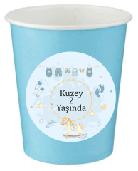 Atlı Karınca Doğum Günü Bardak 8 Adet