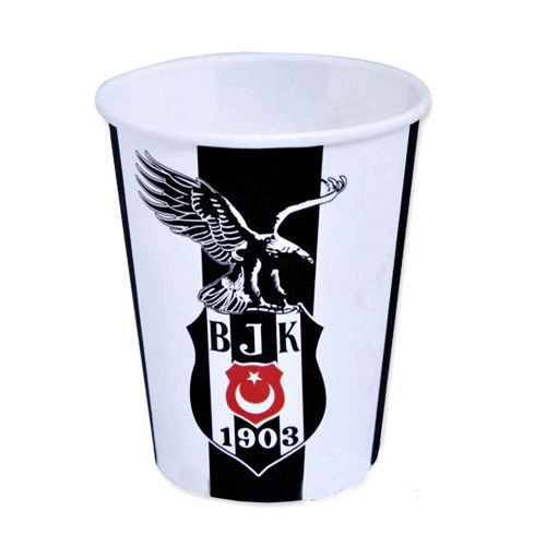 Beşiktaş Temalı Bardak 8 Adet