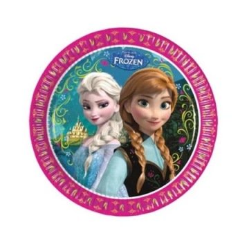 Frozen Temalı Tabak 8 Adet