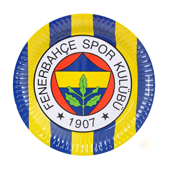 Fenerbahçe Temalı Tabak 8 Adet