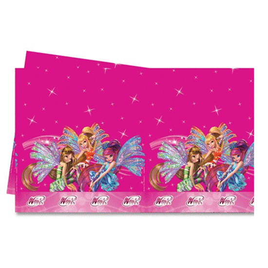 Winx Temalı Masa Örtüsü