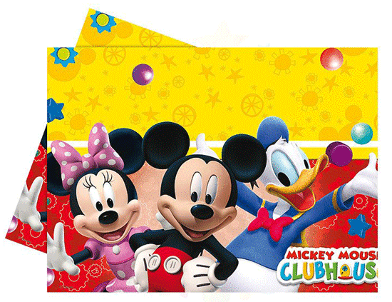 Mickey Mouse Temalı Masa Örtüsü