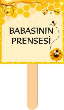 Arı Temalı Konuşma Balonu 9
