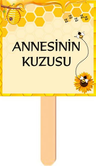 Arı Temalı Konuşma Balonu 10