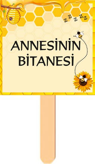 Arı Temalı Konuşma Balonu 11
