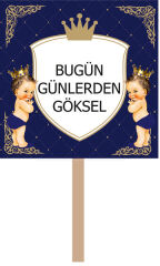 Prens Doğum Günü El Pankartı 2